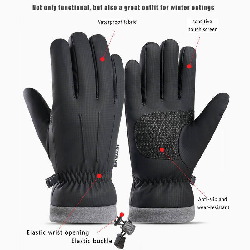 Luvas de inverno impermeáveis  - Ski Glove Waterproof avaliação e preço