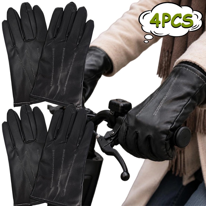 1/2 Pares de Luvas de Couro Si - Leather Driving Glove avaliação e preço