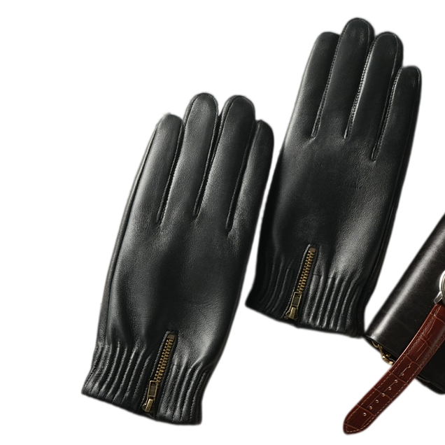 Luvas de inverno, quentes e gr - Leather Driving Glove avaliação e preço