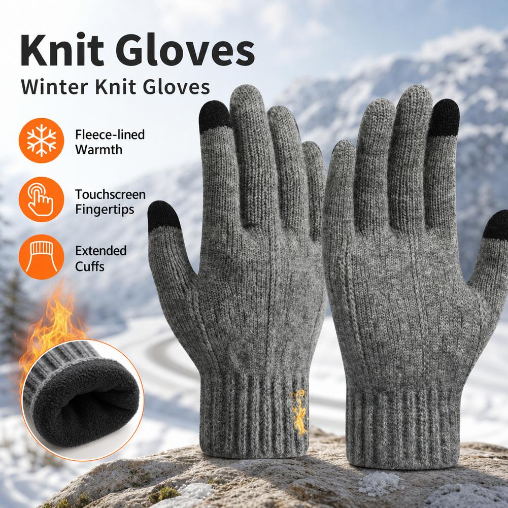 Luvas Térmicas de Lã Masculina - Wool Glove Lined avaliação e preço